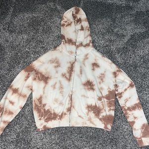 Garage Cropped Zip Up